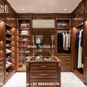 Stylish Wardrobe Design with Luxury Details No-1104