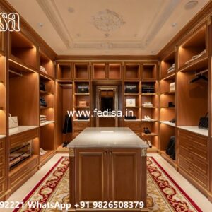 Modern Wardrobe Design with Decorative Panels No-1110