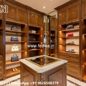 Elegant Wardrobe Design for Luxury Homes No-1111