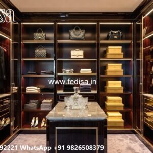 Contemporary Wardrobe Design with Smart Features No-1121