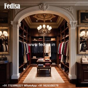Premium Sliding Wardrobe Design with Mirrors No-1131