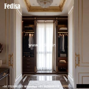 Luxury Wardrobe Design with Sophisticated Decor No-1132