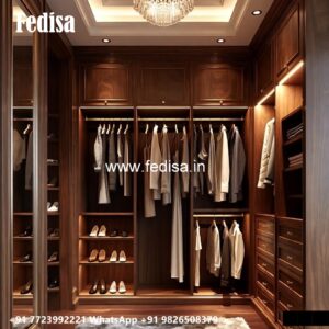 Modern Wardrobe Design with Space Saving Features No-1133