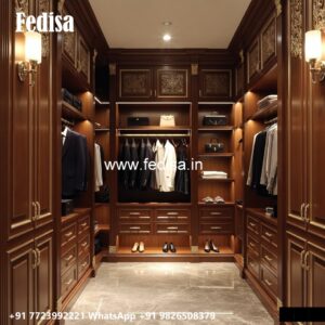 Luxury Wardrobe Design with Contemporary Layout No-1137