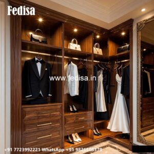 Elegant Wardrobe Design with Modern Features No-1145