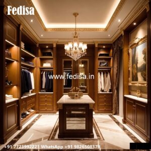 Elegant Sliding Wardrobe Design with Smart Storage No-1159