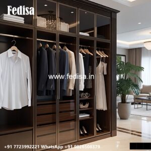 Stylish Wardrobe Design with Contemporary Storage No-1183