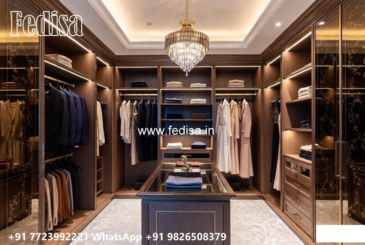 Luxury Wardrobe Design with Smart Organization Ideas No-1195