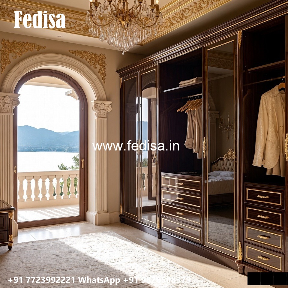 Premium Classic Wooden Wardrobe Ideas No-1533