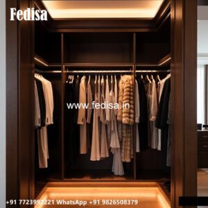Classic Wooden Wardrobe with Decorative Trim No-1542