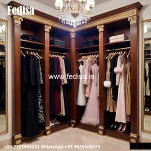 Traditional Wardrobe Design with Modern Comfort No-1558
