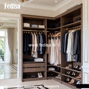 Classic Wardrobe Design with Sliding Doors No-1560