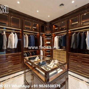 Classic Wardrobe Design with Beautiful Carvings No-1574