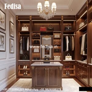 Antique Closet Design with Wooden Beauty No-1592