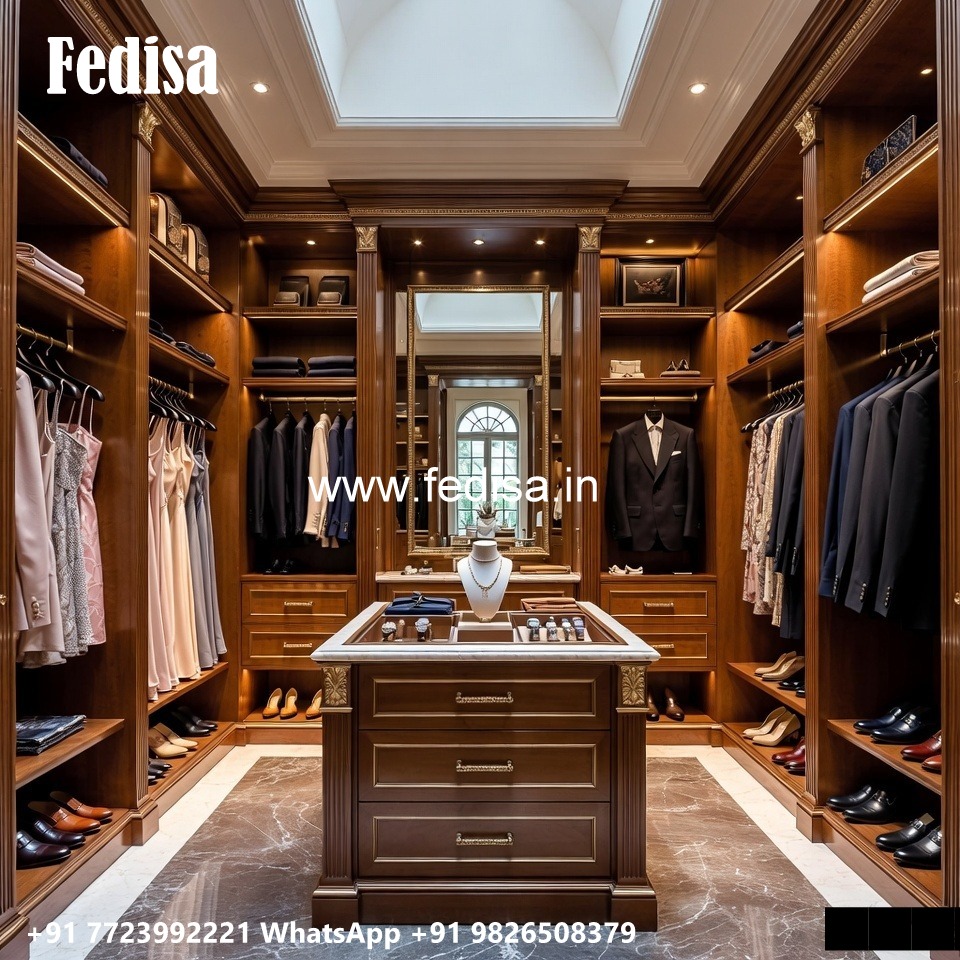 Royal Wardrobe Design with Premium Wood No-1610