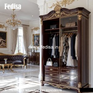 Traditional Wooden Closet Design Ideas No-1612
