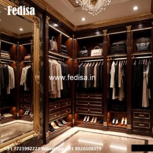 Traditional Wardrobe Design with Elegant Storage No-1623