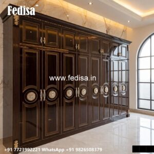 Royal Classic Wardrobe with Mirror Finish No-1626
