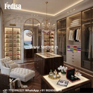 Classic Wooden Wardrobe with Elegant Decor No-1630
