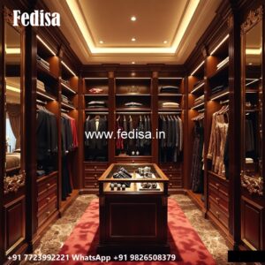 Classic Wardrobe Design with Artistic Finish No-1633