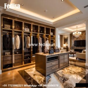 Traditional Wardrobe Design with Artistic Details No-1652