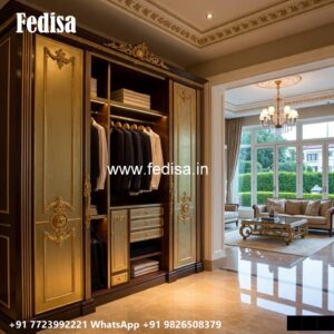 Timeless Closet Design with Decorative Features No-1666