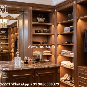 Luxury Classic Wardrobe with Rich Texture No-1671