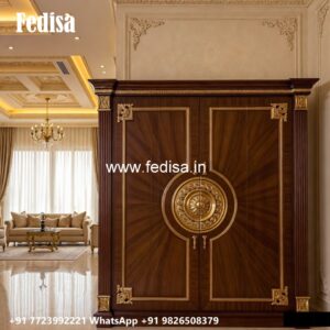 Classic Wooden Closet with Elegant Texture No-1688