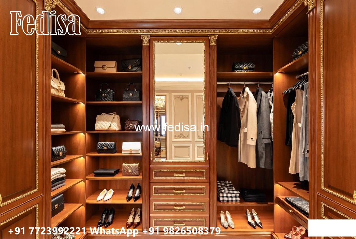 Luxury Classic Wardrobe with Beautiful Details No-1690