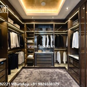Vintage Wardrobe Design with Decorative Features No-1698
