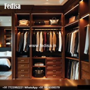 Classic Wardrobe Design with Sophisticated Finish No-1723