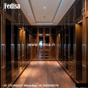 Classic Wooden Wardrobe with Artistic Charm No-1742