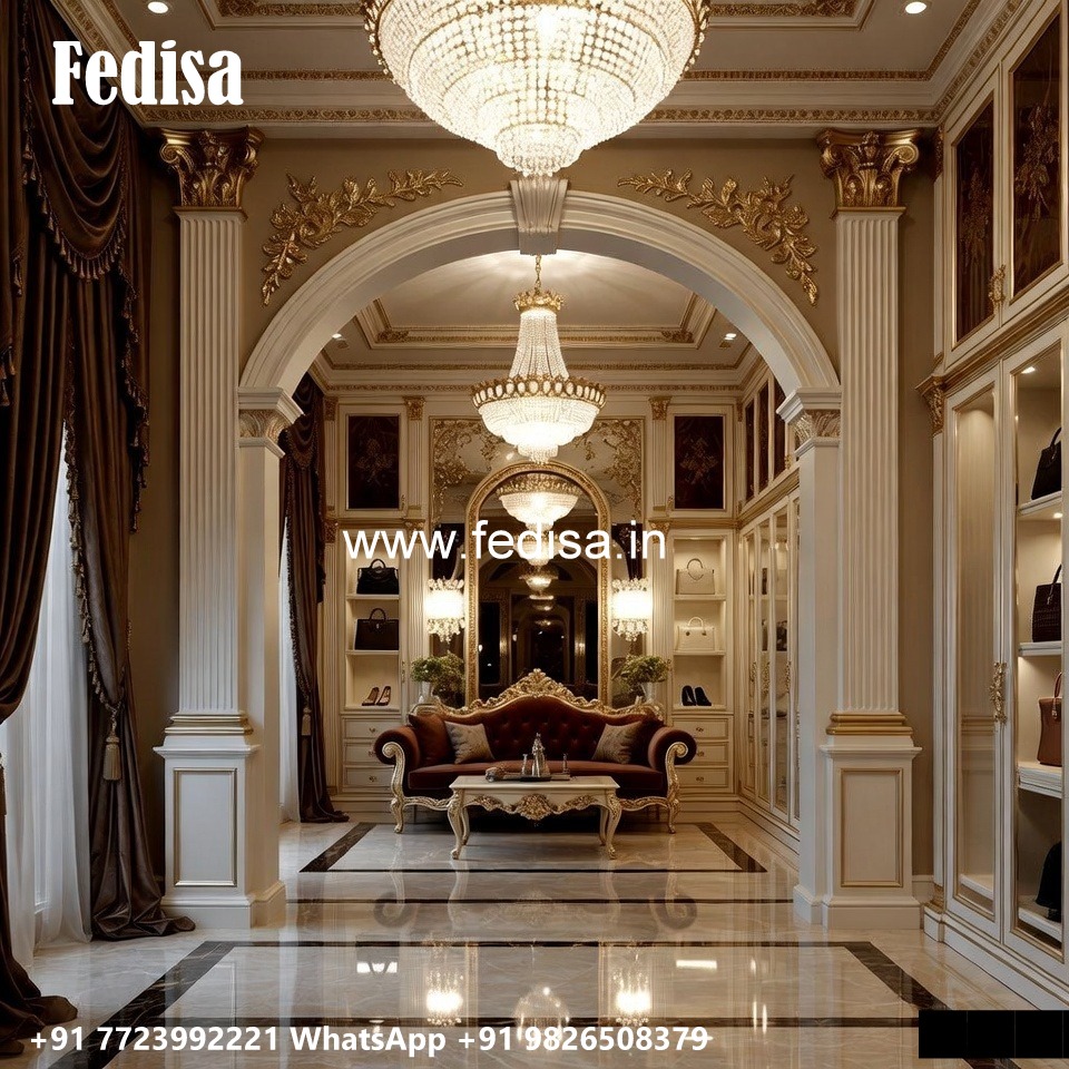 Classic Bedroom Wardrobe with Elegant Features No-1748