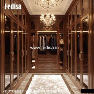 Luxury Wardrobe Design with Decorative Panels No-1762