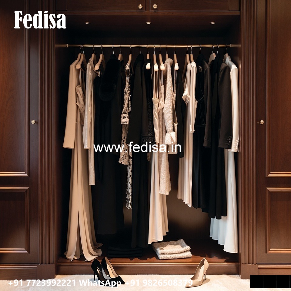 Timeless Wooden Closet with Rich Texture No-1763