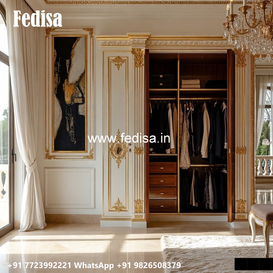 Antique Wooden Wardrobe with Elegant Finish No-1768