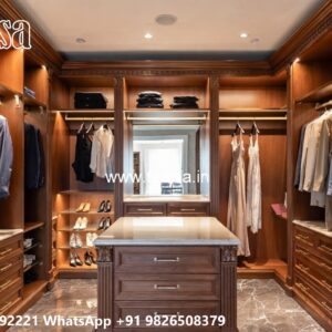 Royal Luxury Closet with Decorative Elegance No-1774