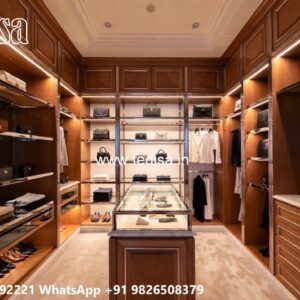 Vintage Wooden Closet with Premium Texture No-1777