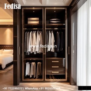 Traditional Closet Design with Artistic Beauty No-1789