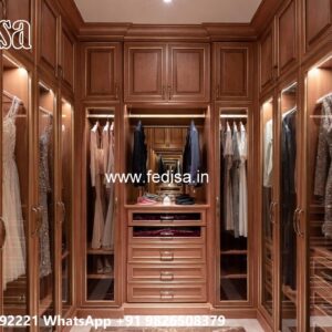 Traditional Wardrobe Design with Elegant Craftsmanship No-1794