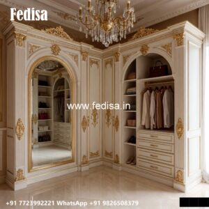 Elegant Wooden Wardrobe Design for Master Bedrooms No-1802