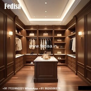 Sliding Wardrobe Design with Mirror Doors No-1828