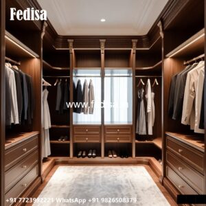Space Efficient Wardrobe Design for Small Bedrooms No-1835