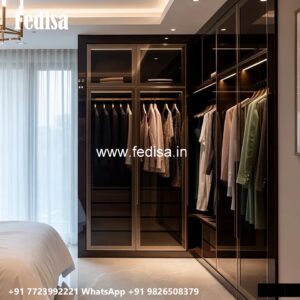 Stylish Wardrobe Design with Modern Texture No-1852