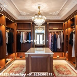 Beautiful Wardrobe Design with Premium Wood No-1878