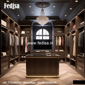 Modern Wardrobe Design with Rich Finishes No-1889