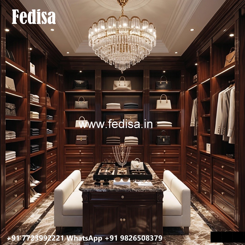 Luxury Walk In Wardrobe Design Ideas No-1896