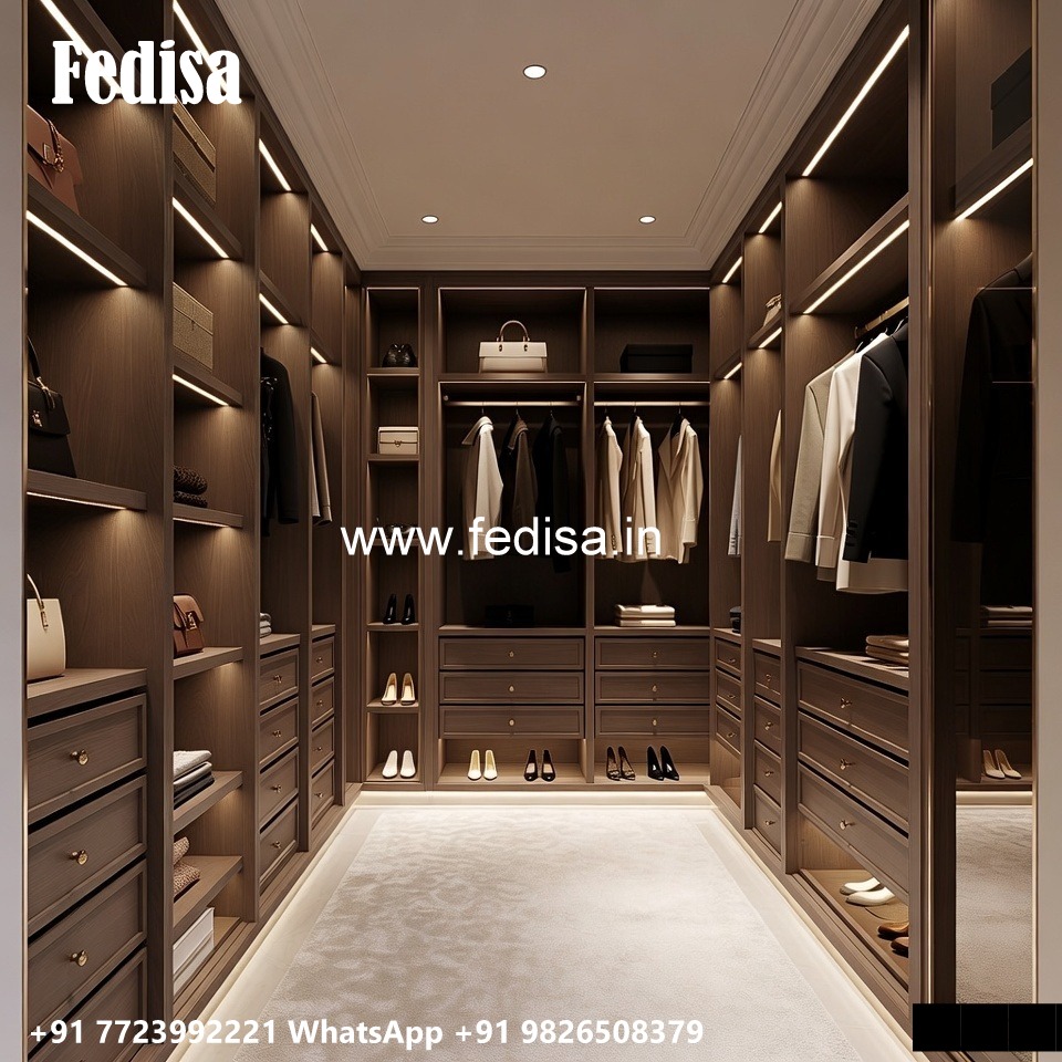 Smart Wardrobe Design with Space Optimization No-1905