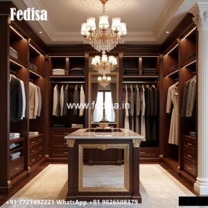 Modern Wardrobe Design with Sleek Storage No-1915