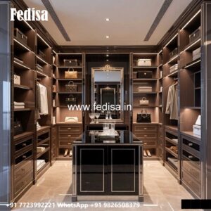 Luxury Wardrobe Design with Functional Features No-1932